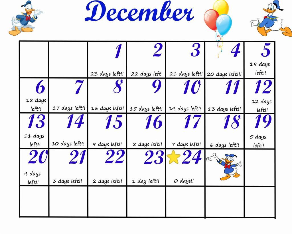 Printable Retirement Calendar | The DIS Disney Discussion Forums